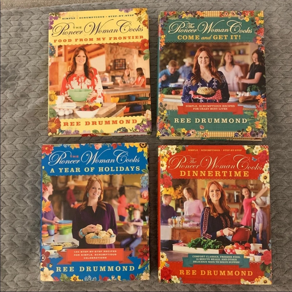 4 Hardback The Pioneer Woman Cook Books